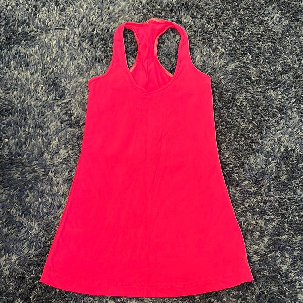 Lululemon Pink Women's Racerback Tank Top